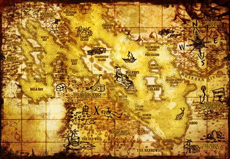 Find what you need by getting the latest information on businesses, including. Muskoka Lake pirate map - Ontario pirate style map - Feed the Multiverse - Tiffany Munro's ...