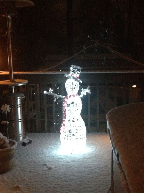 Outdoor Light Up Snowman Home Inspiration