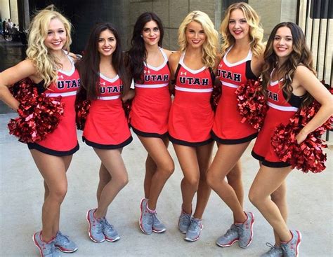 Football Cheerleaders Cheerleading Girly Games Utah Utes Byu Utas Cheer Skirts Sports Bra