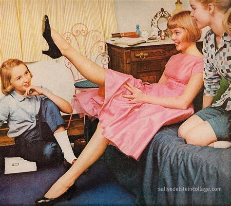 All Sizes Ad Burlington Stockings Retro Teens Flickr Photo