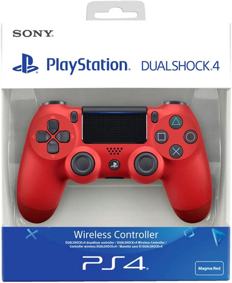 Sony Dualshock 4 V2 Rouge Au Meilleur Prix Sur Idealofr