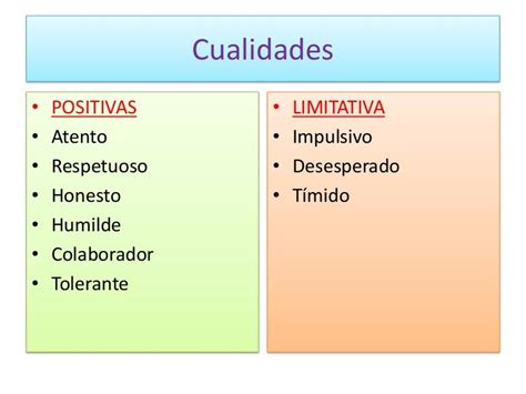 10 Ejemplos De Cualidades