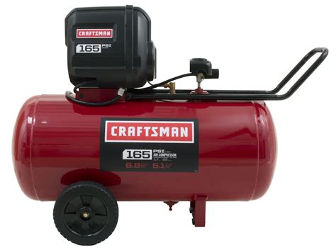 Craftsman 33 Gallon 17 Hp Oil Free Horizontal Air Compressor 165 Max