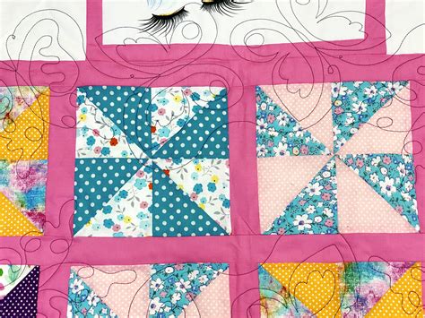 Pretty N Pink Pinwheel Quilt By Lywanda Lady Bird Quilts