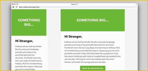 Dreamweaver Email Templates Free Of 100 Free Responsive Html E Mail E