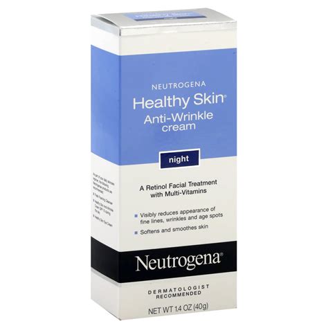 Neutrogena Healthy Skin Anti Wrinkle Cream Night 14 Oz 40 G