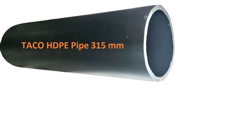 Hdpe Pipes Nominal Outside Diameter 315 Mm Tassne Alladaen Company