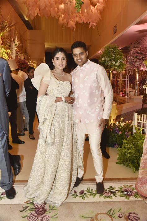 shriya bhupal and anindith reddy look great together during their sangeet ceremony in hyderabad