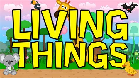Despite the fact that viruses are not alive, and are not given a place in the taxonomy of living things, we often include viruses when we speak of microorganisms. Living Things | Science Song for Kids | Elementary Life ...