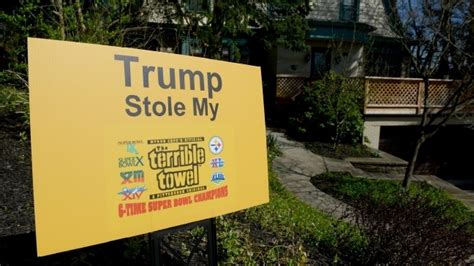 Mans Anti Trump Signs Celebrate Pittsburgh Icons Customs