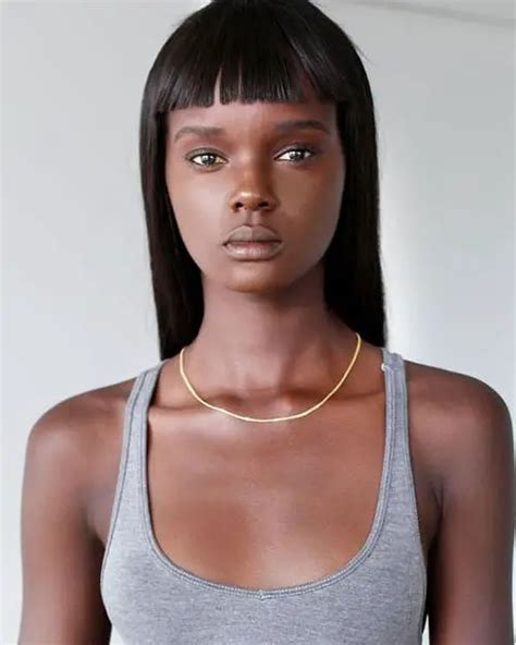 Stunning South Sudanese Model Goes Viral With Her Doll Like Features