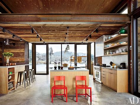 Rustic Reclaimed Wood Interior Photos Architectural Digest
