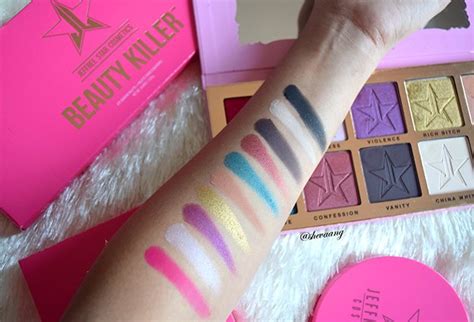 jeffree star beauty killer palette and skin frost review