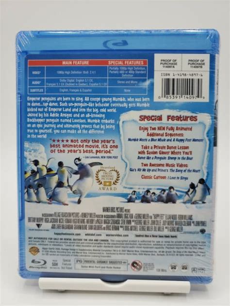 Happy Feet Blu Ray Disc 2007 Brand New Factory Sealed Ebay