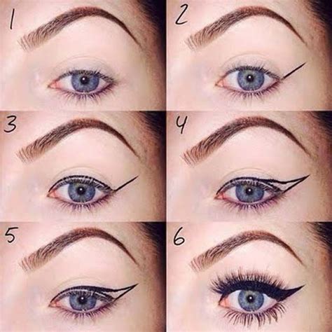 how to apply liquid eyeliner a step by step tutorial winged eyeliner tutorial makeup