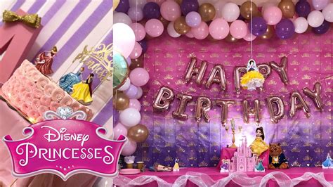 Disney Princess Party 3rd Birthday Party Princess Party Theme