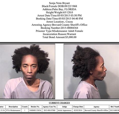 Arrests In Brevard County: May 4, 2015 - Space Coast Daily