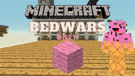 Minecraft Bedwars Only Wool Challenge Feat Raxennn Youtube