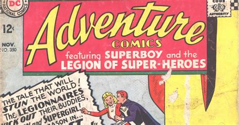 Days Of Adventure Adventure Comics 350 November 1966