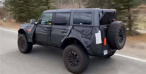 2022 Ford Bronco Raptor Price Spy Shots Release Date Interior