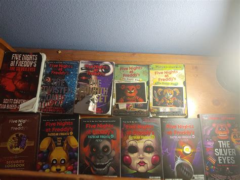 Who else has every single FNAF book? (Also yes i know Fourth Closet