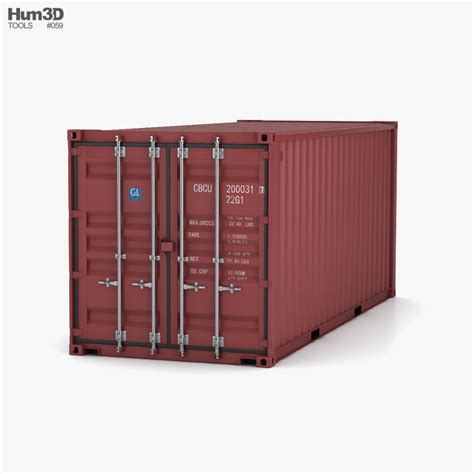 Shipping Container Blender 3d Model Cycles 3d Model