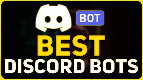 Top 5 Best Discord Utility Bots Youtube