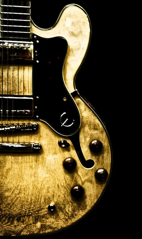 Epiphone Broadway Electric Guitar Photograph By Bill Cannon Fine Art