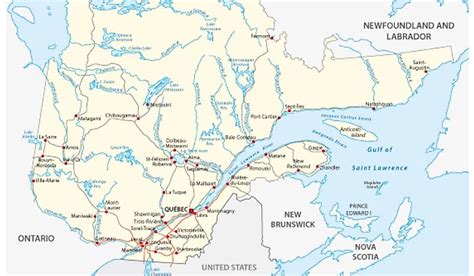 Which Provinces Border Ontario Worldatlas