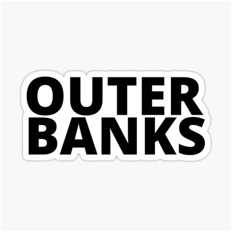Outer Banks Netflix Sticker By Kamparerom Redbubble