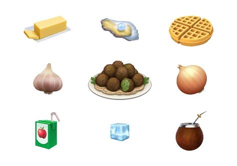 The Newest Food Emojis Have Been Revealed Global Recipe