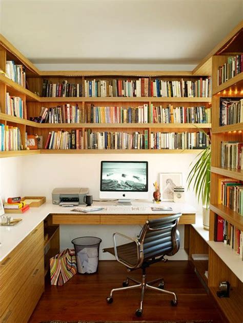 Compact Office Space Design Idea Source Apartmenttherapy