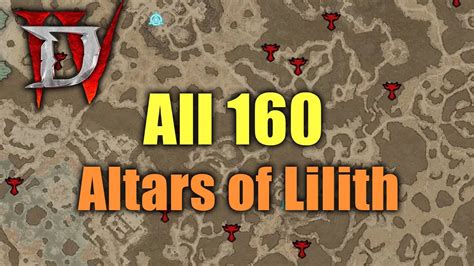 Get All Altars Of Lilith On Day 1 For Launch Of Diablo 4 Youtube