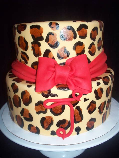 Cheetah print cake | Cheetah print cakes, Cheetah print ...