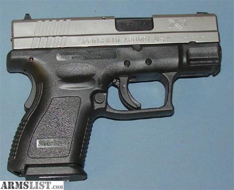 Armslist For Sale Springfield Xd Subcompact 40 Bi Tone With Stainless Slide