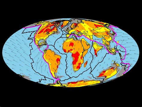 Earths Tectonic Plates Skitter About Science Aaas