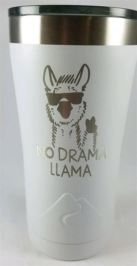 Find new and preloved polar camel items at up to 70% off retail prices. A trendy gift! No Drama Llama Custom etched powder coated ...
