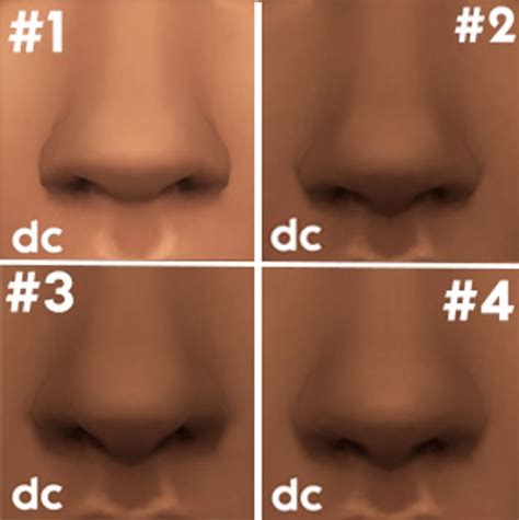 Nose Presets Part 1 Divinecap On Patreon In 2021 Sims 4 Nose Sims