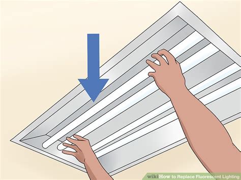 3 Ways To Replace Fluorescent Lighting Wikihow