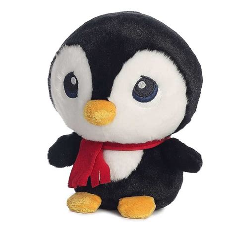 Embroidery on our stuffed plush animals with your own embroidery machine. Buy Cute Stuffed Embroidered Eyes Baby Penguin Plush Animal Soft Toy Online at Lowest Price in ...