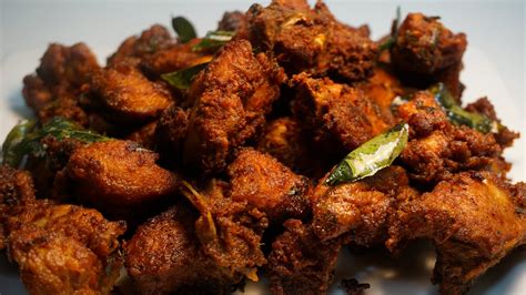 Indian Chicken Fry Spicy Chicken Fry Chicken Roast Youtube