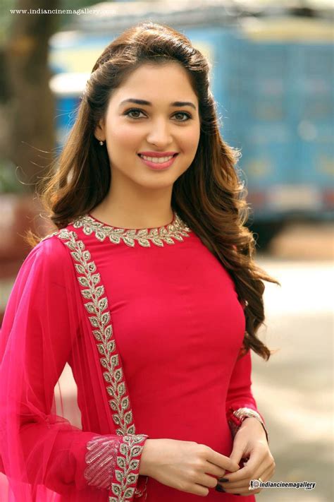 Tamanna Bhatia In Red Salwar Stills 32739