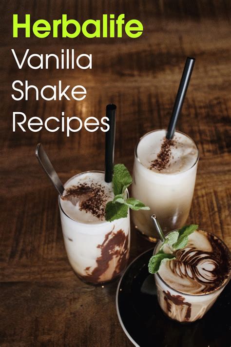 Herbalife Vanilla Shake Recipes Vanilla Shake Recipes Herbalife