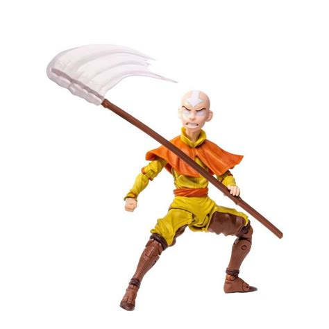 Mcfarlane Toys Avatar The Last Airbender Aang Avatar State Gold Label
