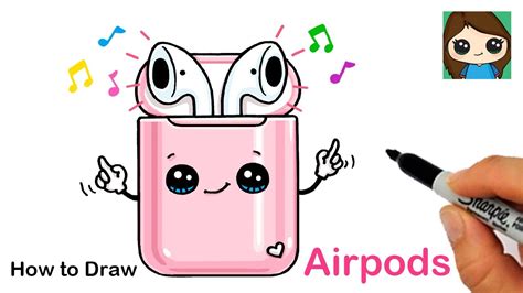 Draw So Cute Apple Airpods Cutedoggalery