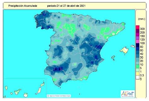 Resumen De La Evolución De Las Precipitaciones En España Aemetblog