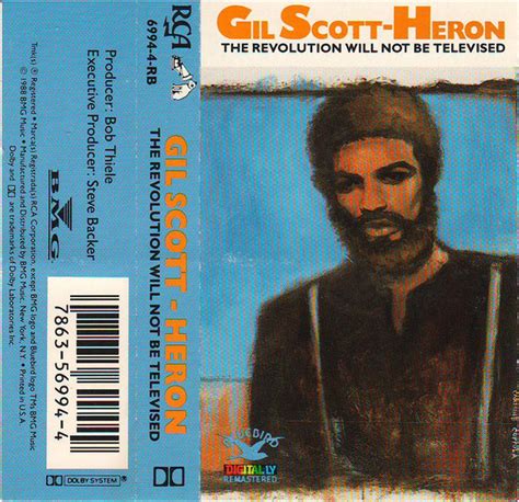 gil scott heron the revolution will not be televised 1988 bonus tracks cassette discogs