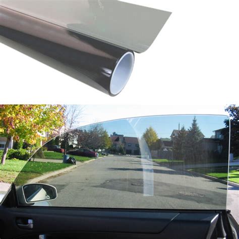 50cm X 1m Car Black Glass Window Tint Shade Automotive Film Vlt 70