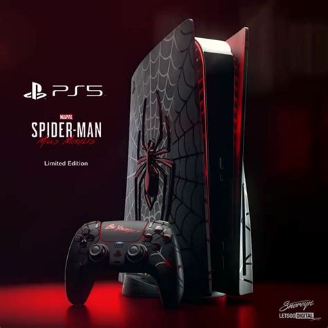 Playstation 5 Spiderman Miles Moraled Limited Edition Playstation