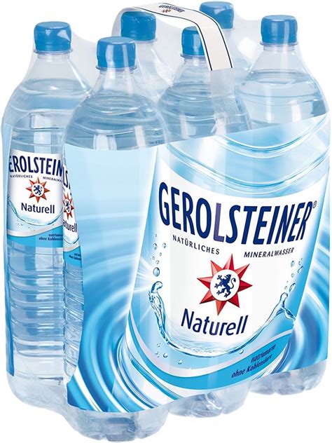 Gerolsteiner Naturell Natürliches Mineralwasser ohne Kohlensäure